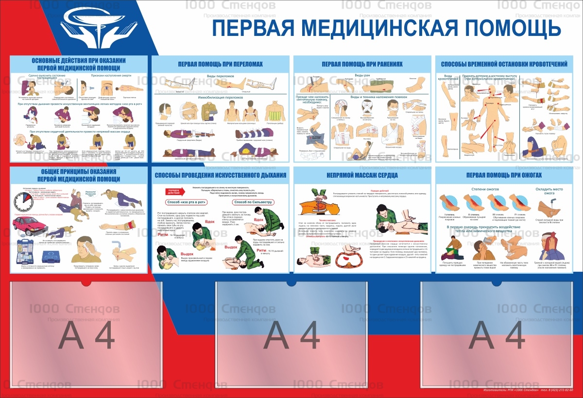 Оказание первой помощи: ПП-105 – РПК 